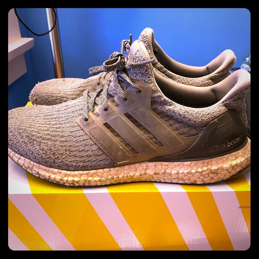Mystery Grey Adidas Ultraboost Mens Size 9